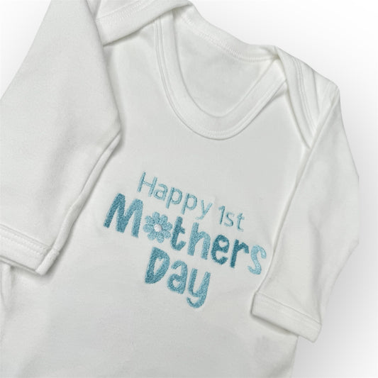 1st Mothers Day White Unisex Vest