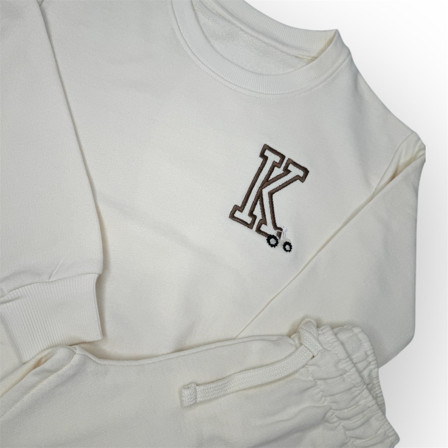 Oversized Initial Digger Sweatshirt and Shorts