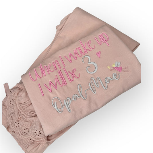 Frill Fairy Birthday Pjyamas