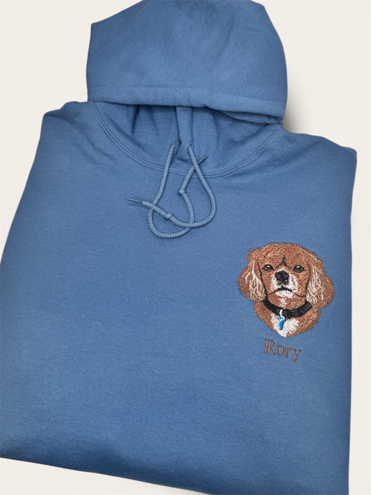 Custom Embroidered Pet Hoodie