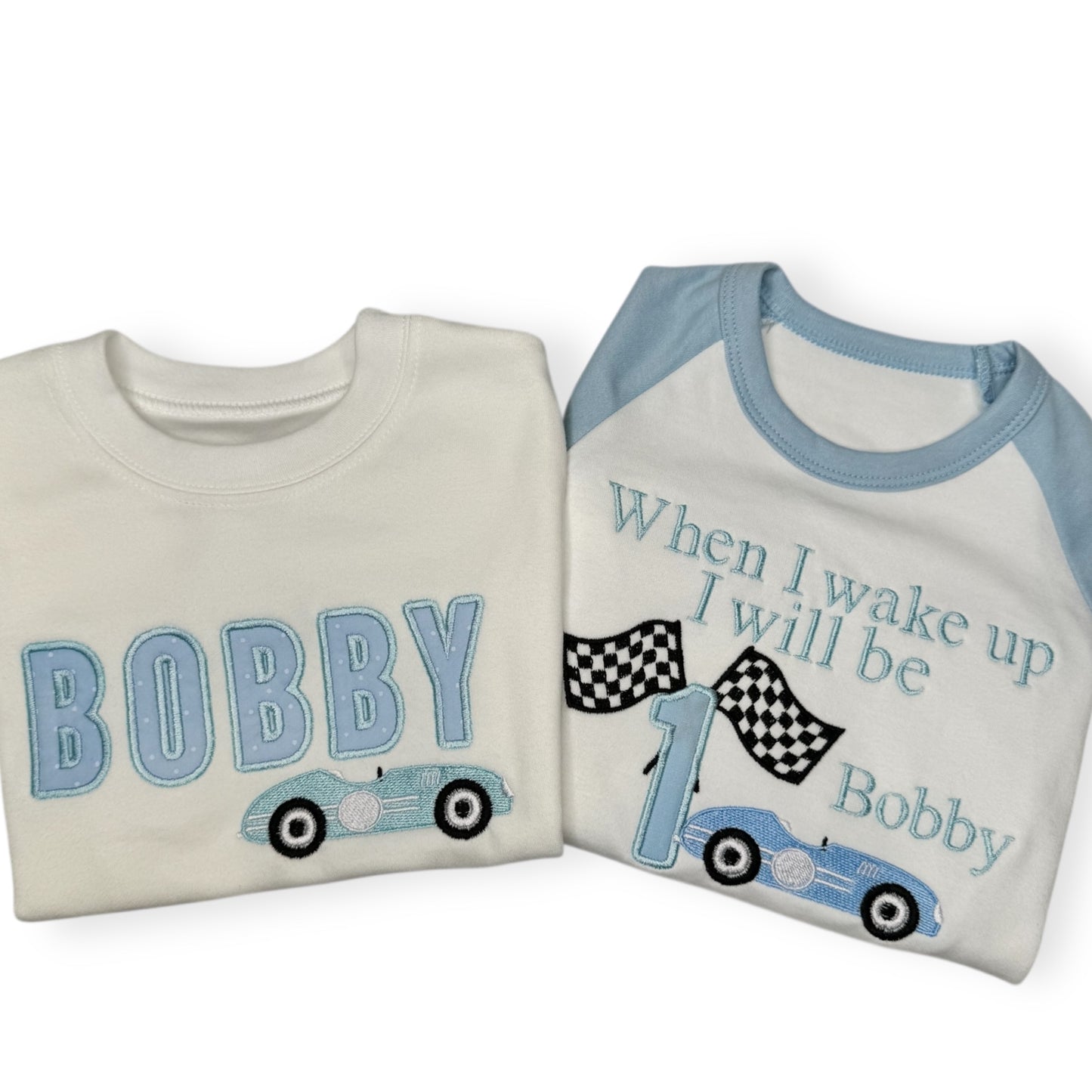 Appliqué Personlised Car T-shirt