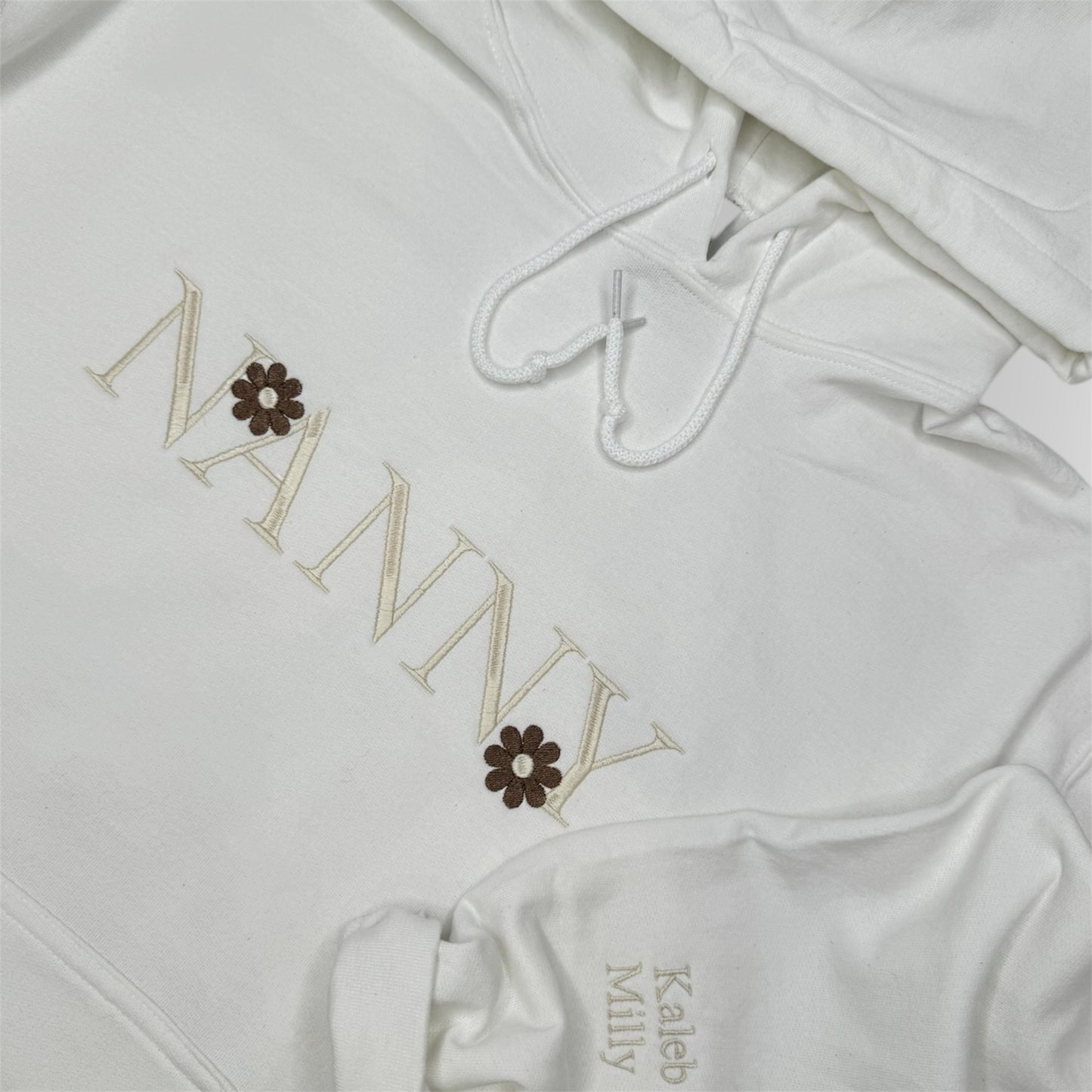 NANA/NANNY Personalised Embroidered Hoodie