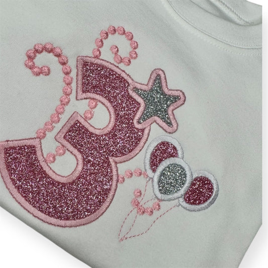 Birthday Number Top Balloon Theme 1-10 Years