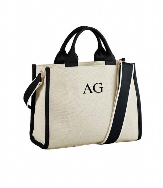 Personalised Embroidered Tote Handbag