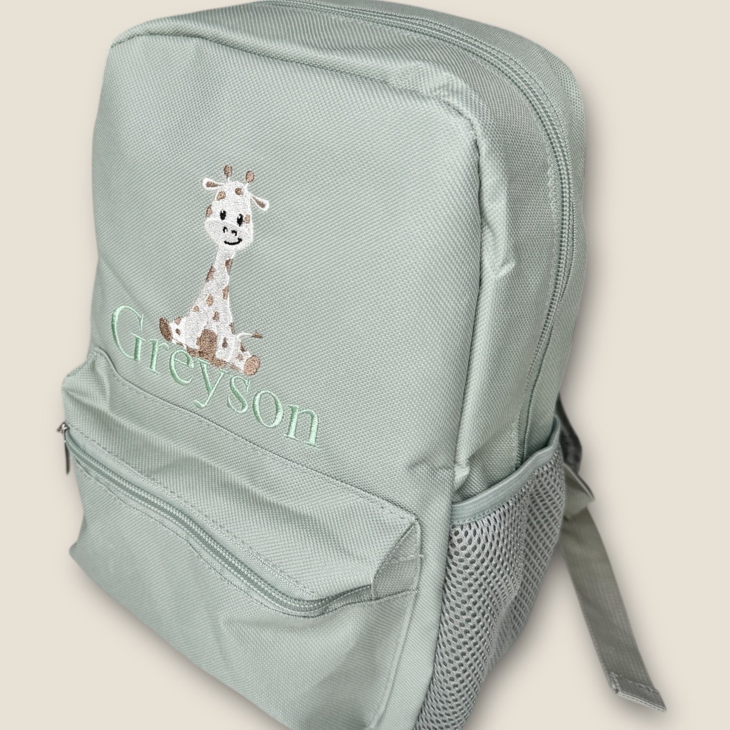 Personalised Giraffe Backpack