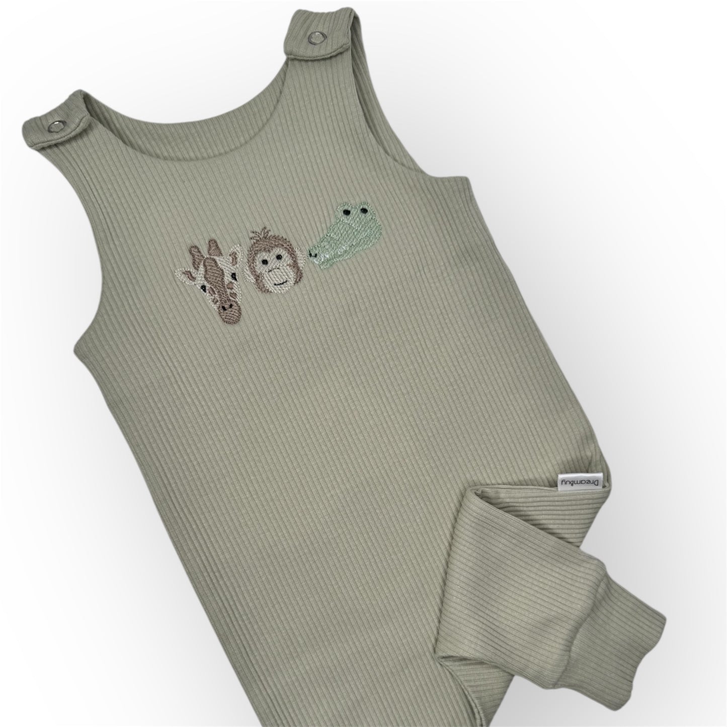 Safari Design Personalised Romper