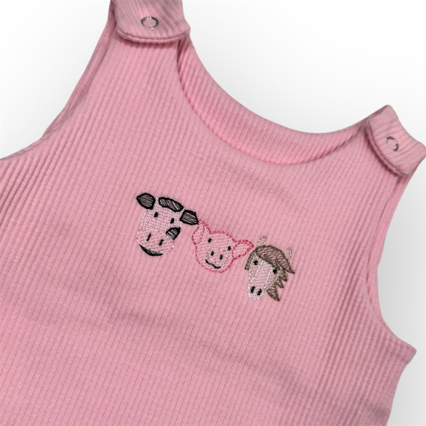 Farm Design Personalised Romper