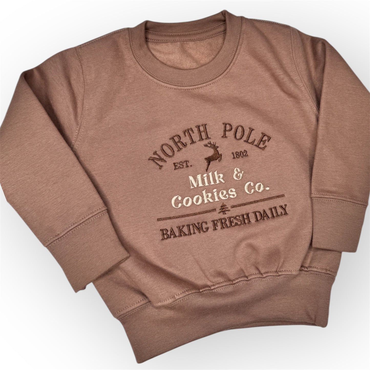 Christmas Gingerbread Brown Sweatshirt