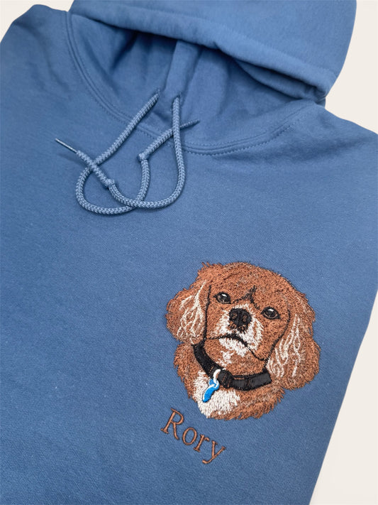 Custom Embroidered Pet Hoodie