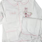 Frill Bunny Flower Personalised Pjyamas