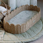 Scallop Edge Baby Changing Basket