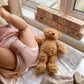 Scallop Anti Roll Wedge Baby Changing Mat - Neutral Beige