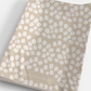 Scallop Anti Roll Wedge Baby Changing Mat - Neutral Beige