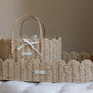 Scallop Edge Baby Changing Basket