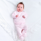 Satin Bow Dandelion Knitted 2 Piece Set