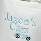 Personalised Car Felt Trug Medium 50L