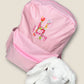 Personalised Initial Applique Flower Backpack