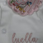 Duck Personalised Sleepsuit Collar