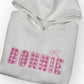 Appliqué Personalised Bow Hoodie