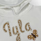 Appliqué Personalised Butterfly Hoodie