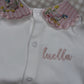 Duck Personalised Sleepsuit Collar