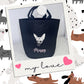 Custom Embroidered Pet Portrait Felt Toy Basket
