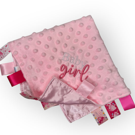 Personalised Baby Comforter Taggiez