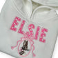 Appliqué Personalised Bunny Hoodie
