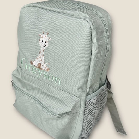 Personalised Giraffe Backpack