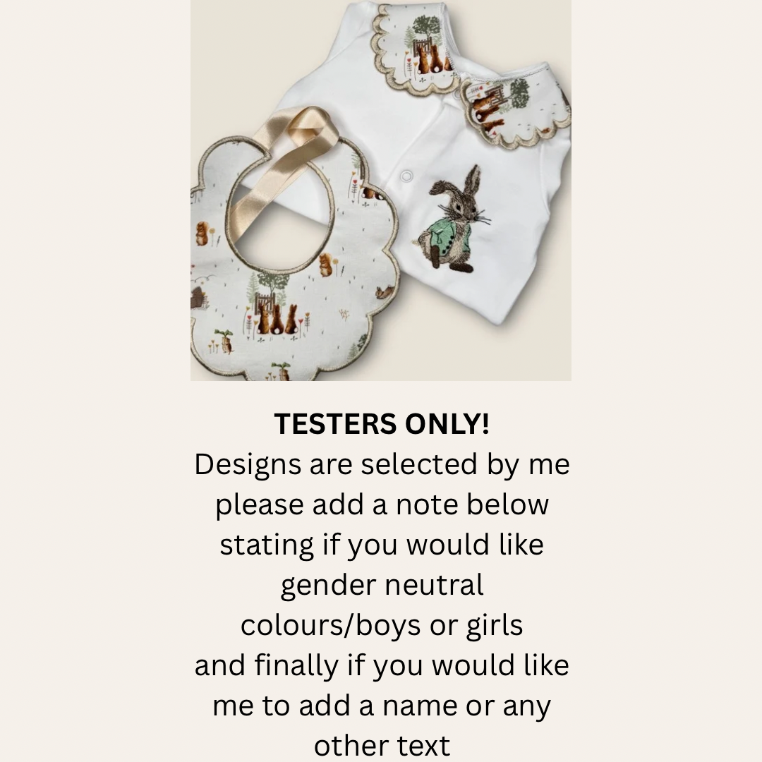 TESTERS Sleepsuit Collar