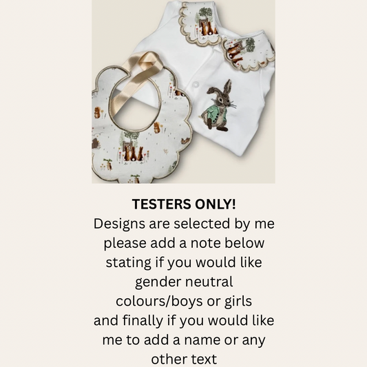 TESTERS Sleepsuit Collar