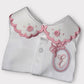 Rose Personalised Sleepsuit Collar