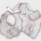Bow Personalised Sleepsuit Collar