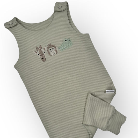 Safari Design Personalised Romper