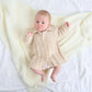 Pearl Button Baby Knitted Coat