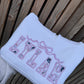 Appliqué Personalised Lilac Bow Hoodie