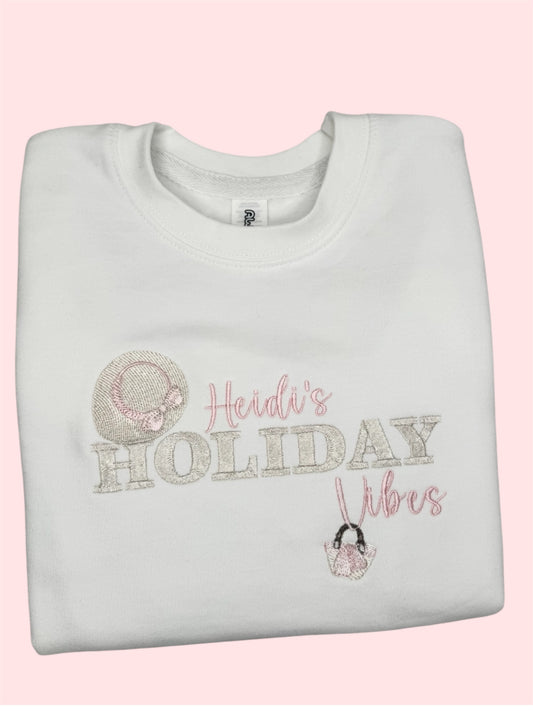 Personalised Holiday Girly Design
