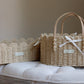 Scallop Edge Nappy Caddy Basket